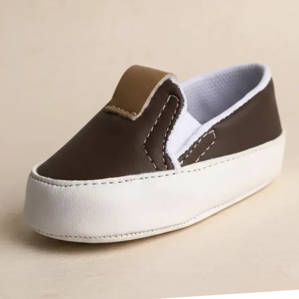 Slip On Marrom Castor Casual Leve e Confortável