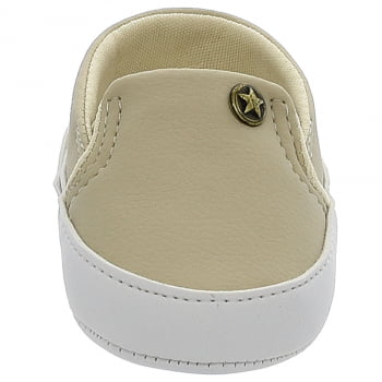 Slip On Baby Estrela Marfim