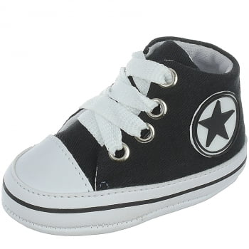 Tênis Baby Star Preto Tênis Baby Star Preto