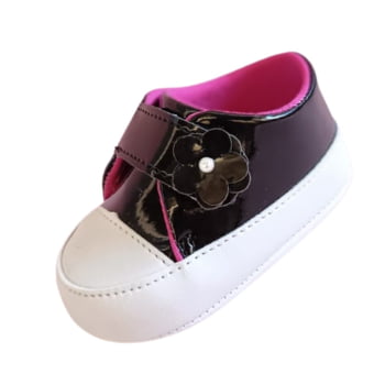 Tênis Para Bebê Florzinha Fofo e Confortável