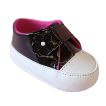 Tênis Para Bebê Florzinha Fofo e Confortável