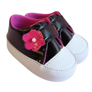 Tênis Para Bebê Florzinha Fofo e Confortável