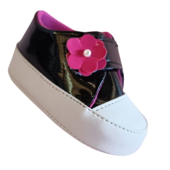 Tênis Para Bebê Florzinha Fofo e Confortável