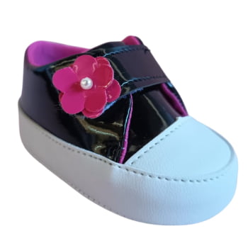 Tênis Para Bebê Florzinha Fofo e Confortável
