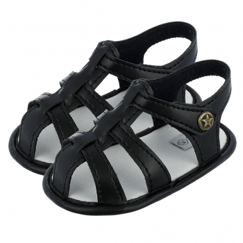 Sandália Baby Franciscana Metal Estrela